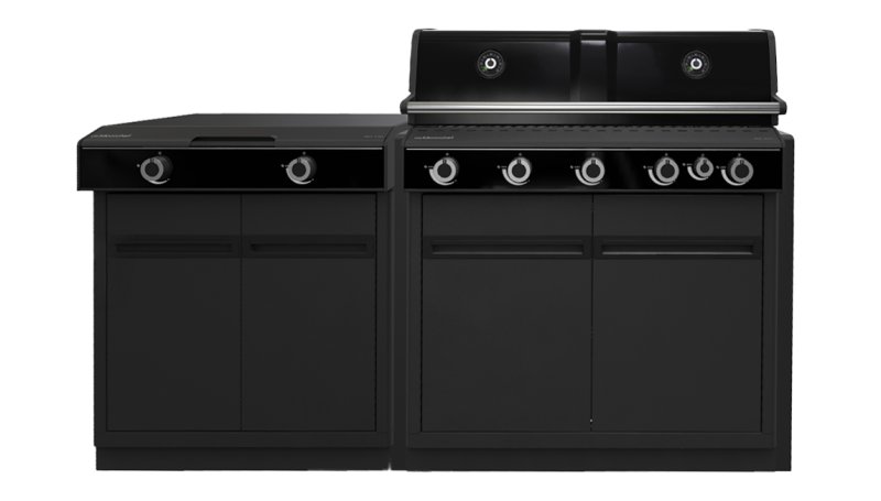 Outdoorchef HEAT Outdoor Küche 2-teilig: Die Premium-Grillstation mit X-515 und X-245 Blazing/Cooking Zone