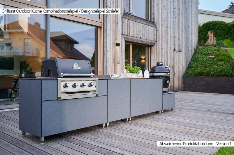 Grillfürst Outdoor Küche Schrank Modul klein OKS66 Beton