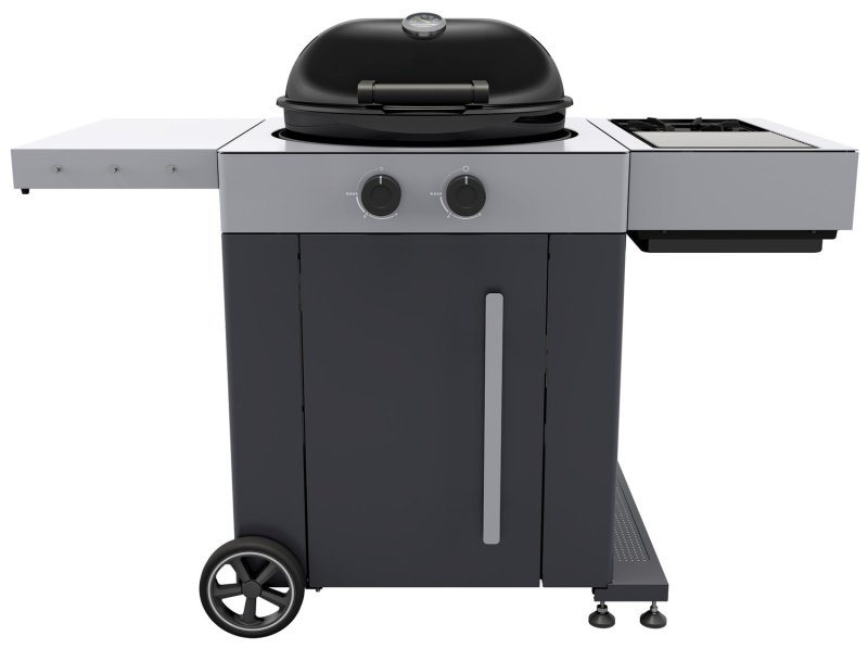 Outdoorchef Gas Kugelgrill Arosa 570 G Grey Steel EVO mit Blazing-/Cooking Zone
