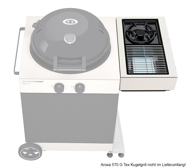 Outdoorchef Blazing-/Cooking Zone Kit Plus für Arosa Tex (weiß) - inkl. Tool Kit zur Montage