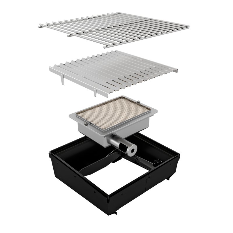 Outdoorchef Blazing Zone + Cooking Zone Kit Plus für Arosa Grey Steel - Retoure