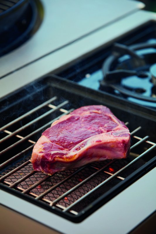 Outdoorchef Blazing Zone + Cooking Zone Kit Plus für Arosa Grey Steel - Retoure