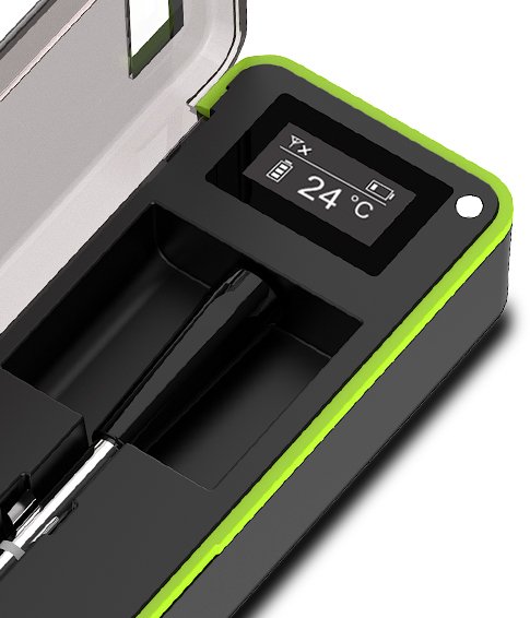 Thermomètre De Cuisson Sans Fil Bluetooth Outdoorchef Easy Check Dual - 2 Sondes, Portée 200 M, Autonome 30h, Pour Grillades Précises