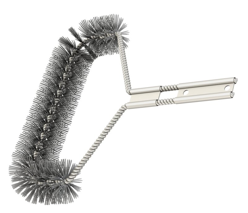 Outdoorchef Ersatz Bürstenkopf mit Nylonborsten für Triangel Grillbürste