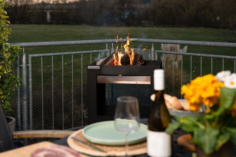 Outdoorchef Firepit - Feuerstelle und Holzkohlegrill