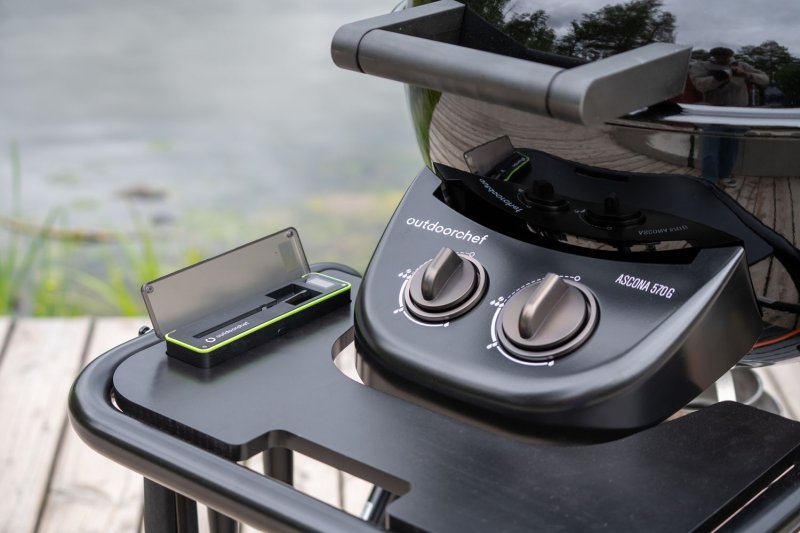 Outdoorchef Gas Kugelgrill Ascona 570 G EVO - inkl. Easy Check Thermometer Single