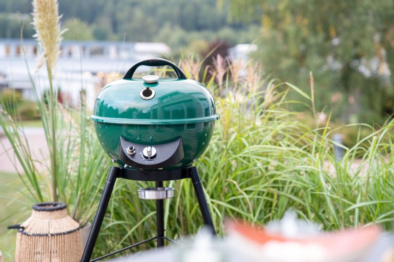 Outdoorchef Gas Kugelgrill City 420 G SE Green mit Tragetasche
