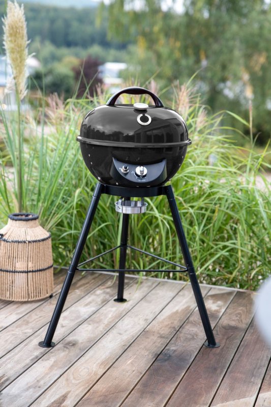 Outdoorchef Gas Kugelgrill City 420 G SE Black mit Tragetasche