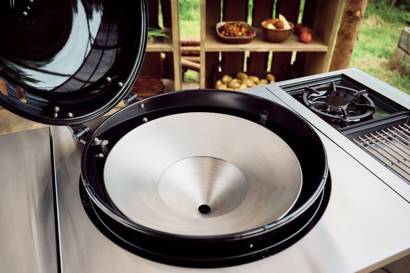 Outdoorchef Ersatzteil: Großer Trichter Edelstahl