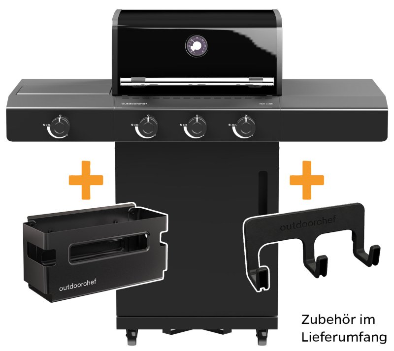 Outdoorchef Gasgrill - Grillstation HEAT C-335 mit Blazing Zone