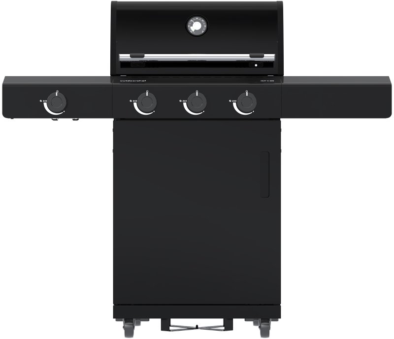 Outdoorchef Gasgrill - Grillstation HEAT C-335 mit Blazing Zone - inkl. Easy Check Thermometer und Abdeckhaube