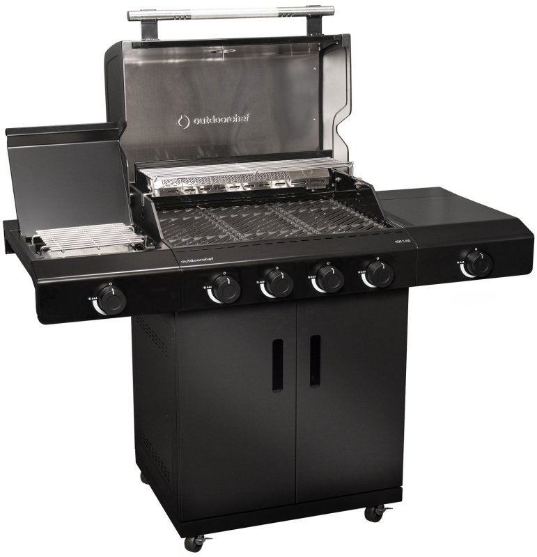 Outdoorchef Gasgrill - Grillstation HEAT C-435 RB mit Blazing Zone und Heckbrenner
