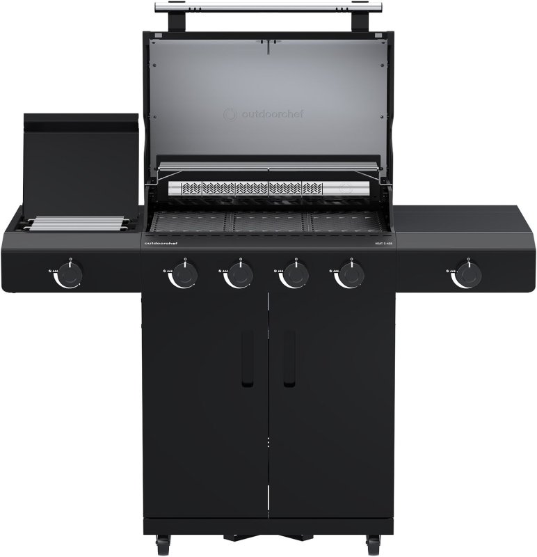 Outdoorchef Gasgrill - Grillstation HEAT C-435 RB mit Blazing Zone und Heckbrenner