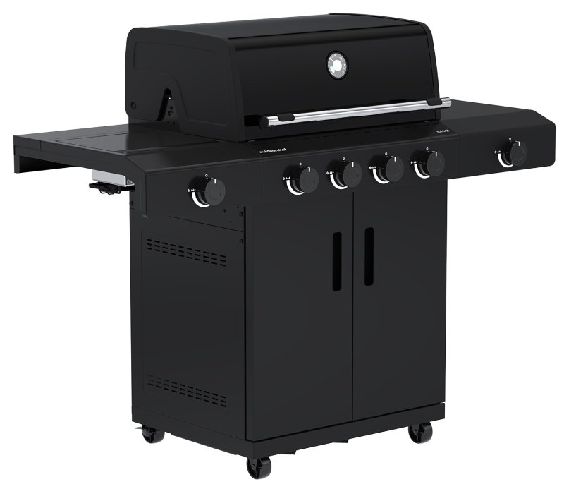 Outdoorchef Gasgrill - Grillstation HEAT C-435 RB mit Blazing Zone und Heckbrenner - inkl. Easy Check Thermometer und Abdeckhaube