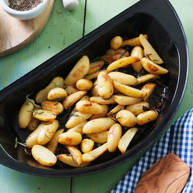 Outdoorchef Gourmet Halbmond Kochset / Grillschalen porzellanemailliert / 2 teilig