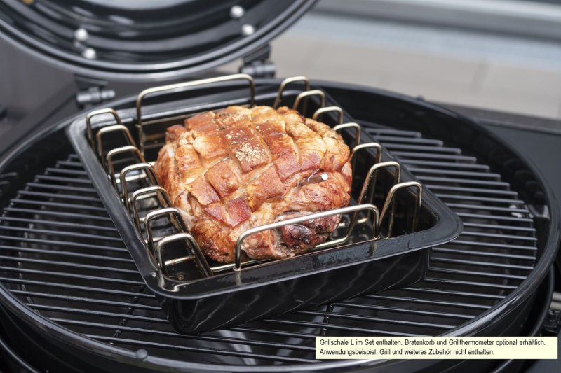 Outdoorchef Grillkorb-Set mit Grillschalen - 5-teilig