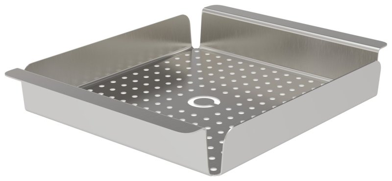 Outdoorchef Grillkorb / Gemüsekorb Edelstahl S - 23,5 x 19 cm