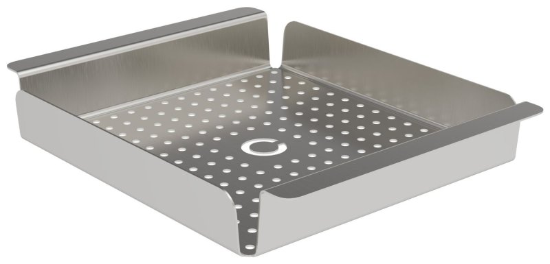 Outdoorchef Grillkorb / Gemüsekorb Edelstahl S - 23,5 x 19 cm