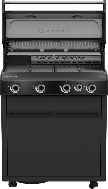 Outdoorchef Gasgrill Grillmodul HEAT X-415 RB K - X-DEAL inkl. zusätzlichen Grillfürst Edelstahl Gussrosten (4 Stk.)