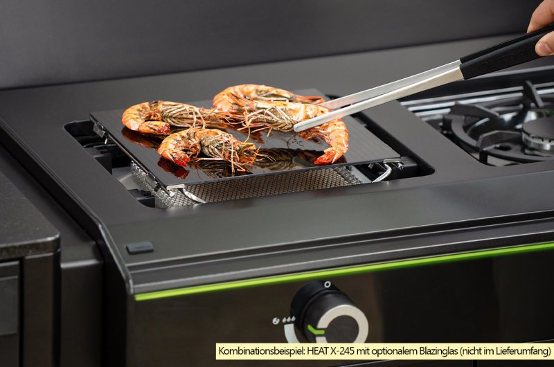 Outdoorchef Gasgrill Grillmodul HEAT X-245 K - mit Blazing- und Cookingzone