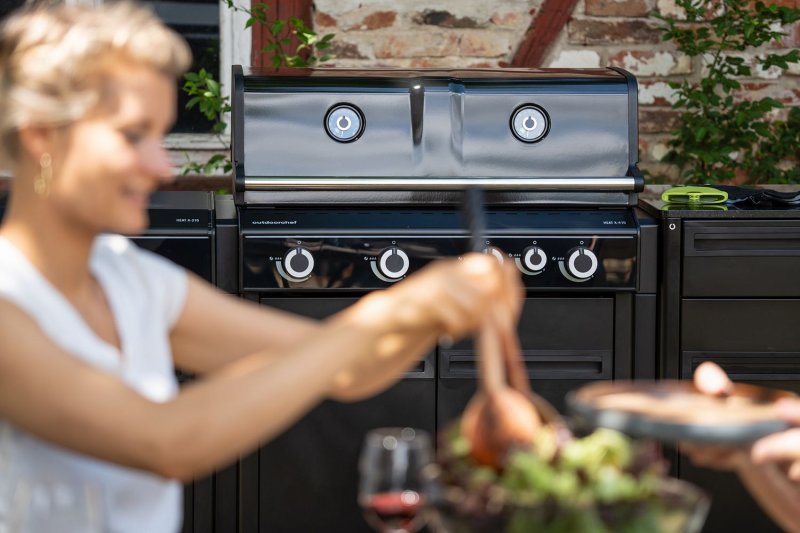 Outdoorchef HEAT Outdoor Küche XL 415/245 - mit Arbeitsplatte aus Granit