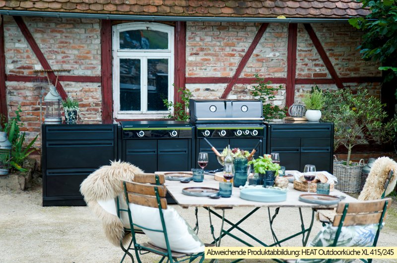 Outdoorchef HEAT Outdoor Küche XL 515/245 - mit Arbeitsplatte aus Granit