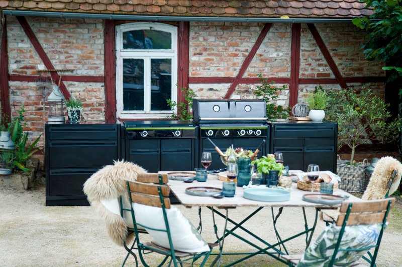 Outdoorchef HEAT Outdoor Küche XL 415/245 - mit Arbeitsplatte aus Granit