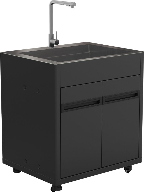 Outdoorchef Spülbeckenmodul HEAT - inkl. Armatur und Spülbecken