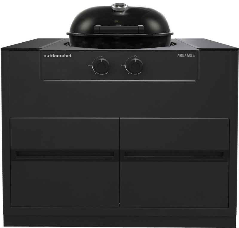 Outdoorchef Universalmodul HEAT mit Arosa 570 GH Gas Kugelgrill
