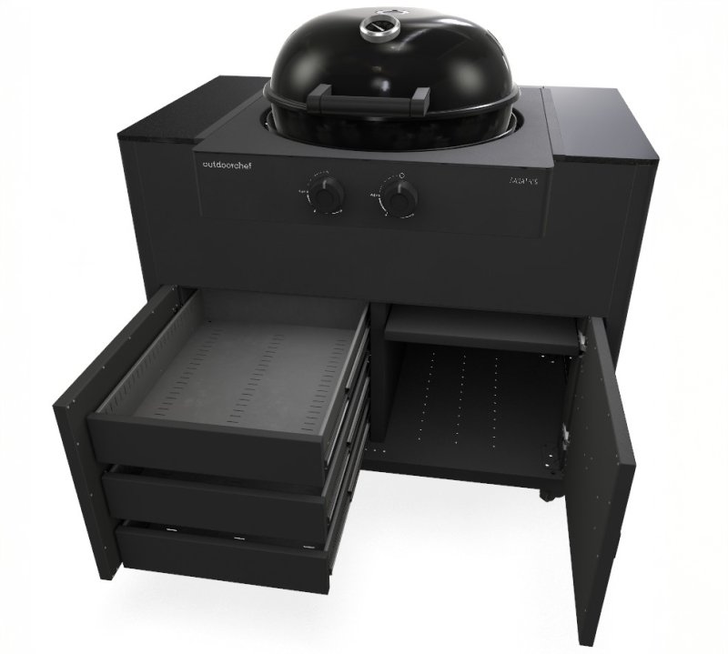 Outdoorchef Universalmodul HEAT mit Arosa 570 GH Gas Kugelgrill
