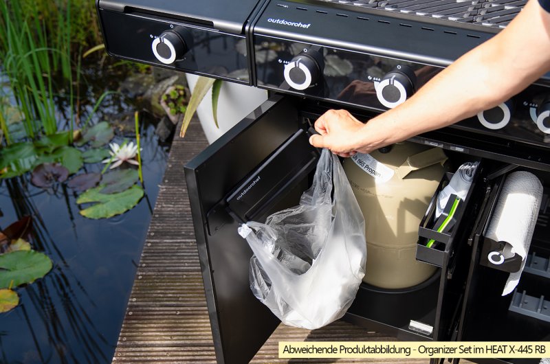 Outdoorchef Gasgrill - Grillstation HEAT X-445 RB - X-DEAL inkl. zusätzlichen Grillfürst Edelstahl Gussrosten (4 Stk.)