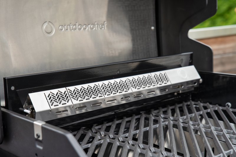 Outdoorchef Gasgrill - Grillstation HEAT C-435 RB mit Blazing Zone und Heckbrenner inkl. Caso IceChef Pro - Eiswürfelbereiter