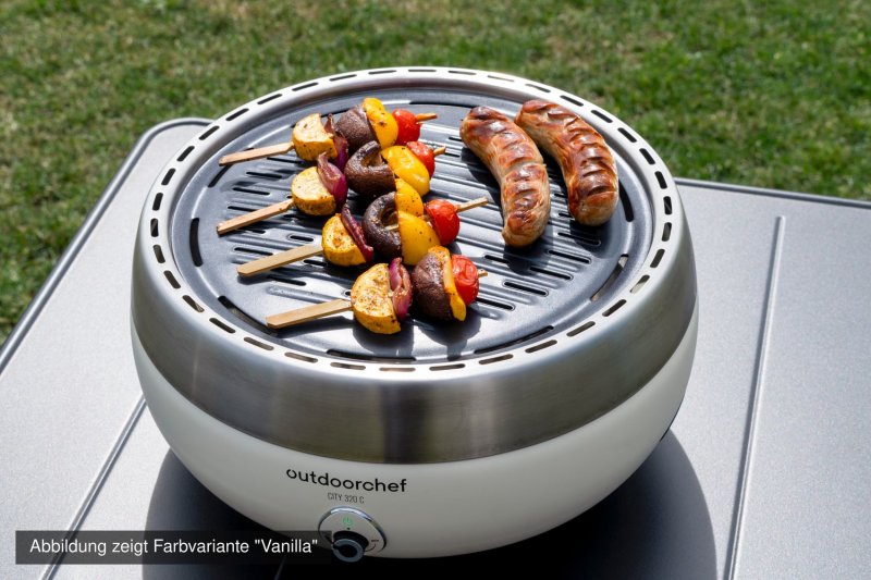 Outdoorchef Holzkohle Tischgrill City 320 C - Green