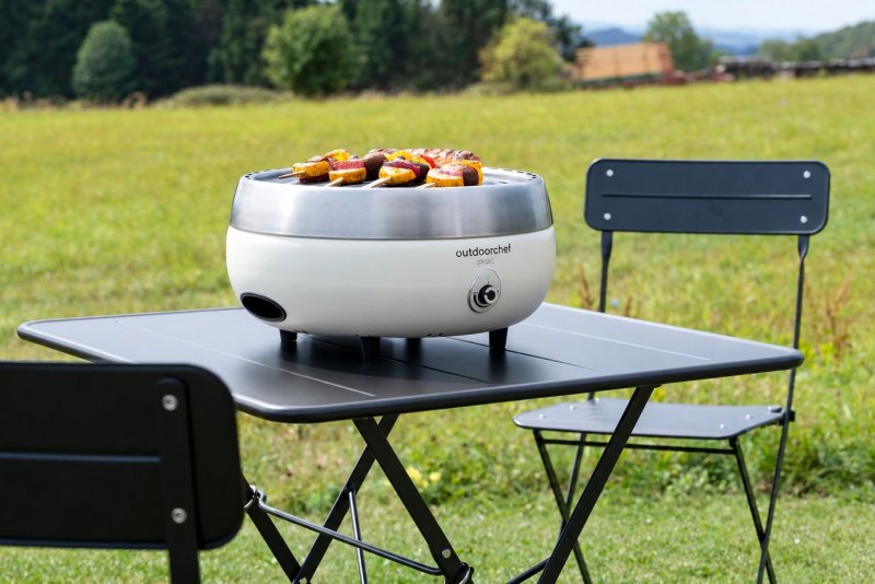 Outdoorchef Holzkohle Tischgrill City 320 C - Vanilla