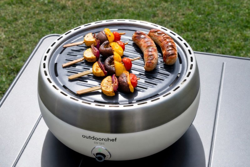 Outdoorchef Holzkohle Tischgrill City 320 C - Vanilla
