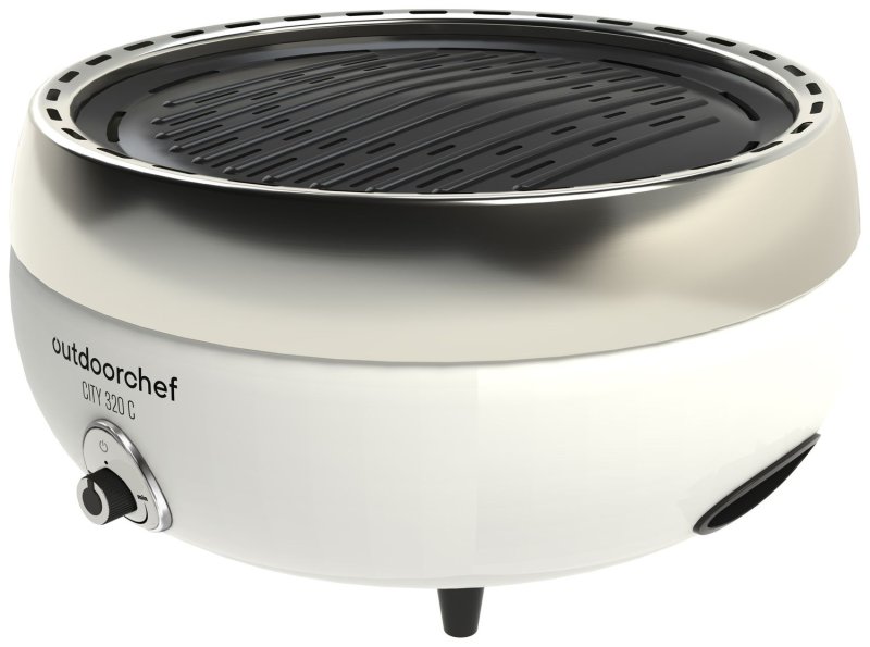 Outdoorchef Holzkohle Tischgrill City 320 C - Vanilla