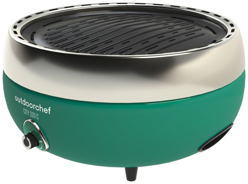 Outdoorchef Holzkohle Tischgrill City 320 C - Green