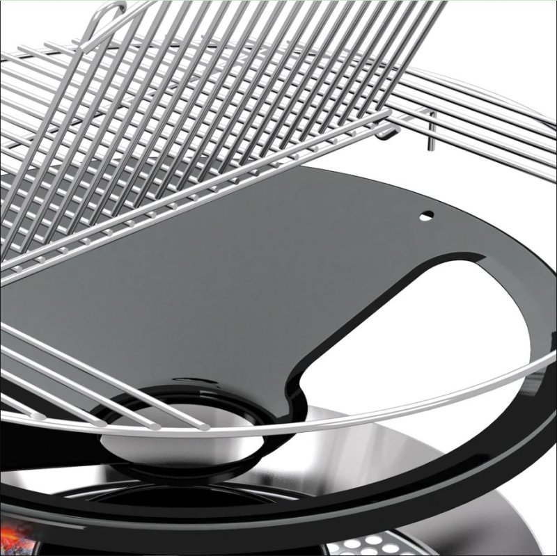 Outdoorchef Holzkohle Kugelgrill Kensington 570 C schwarz - Holzkohlegrill inkl. Abdeckhaube