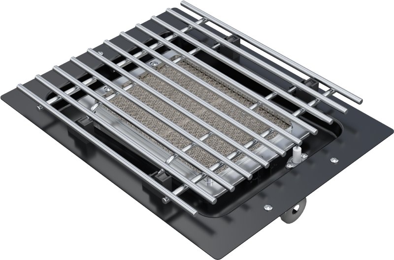 Outdoorchef Dualchef 325 G Gasgrill mit Seitenkocher + 900°C BLAZING ZONE Infrarotbrenner