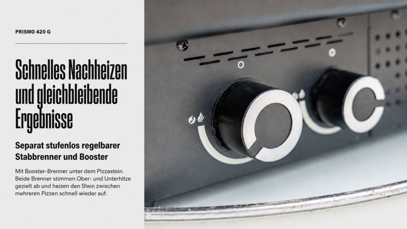 Outdoorchef Gas Pizzaofen Prismo 420 G Black
