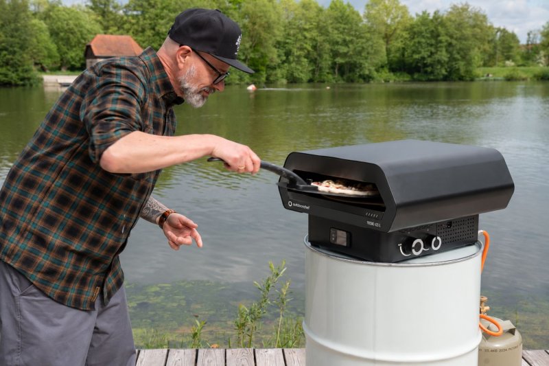 Outdoorchef Gas Pizzaofen Prismo 420 G Black