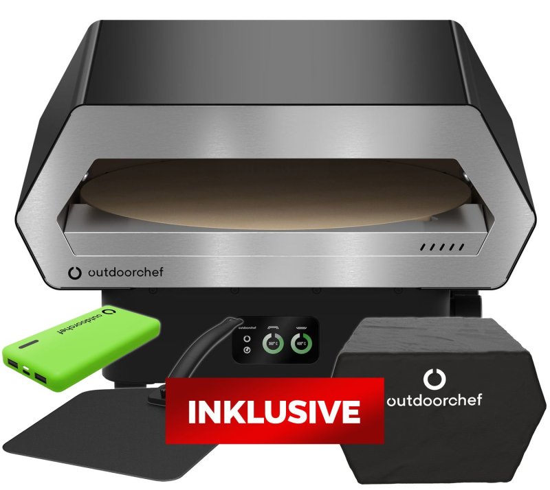 Outdoorchef Gas Pizzaofen Prismo 420 G inkl. Abdeckhaube und Pizzaschieber