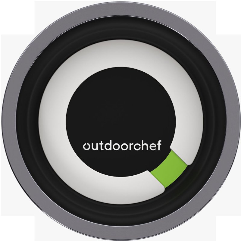 Outdoorchef Pizzastein HEAT - mit Temperatur-Indikator