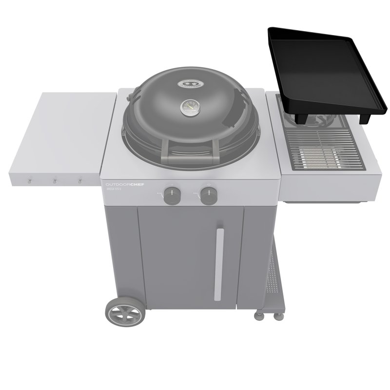 Outdoorchef Plancha XL für Blazing / Cooking Zone - kompatibel mit HEAT Grillmodul X-245 K, Lugano EVO II / Arosa EVO