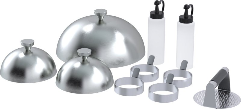 Outdoorchef Plancha und Burger Zubehör Set - Profi