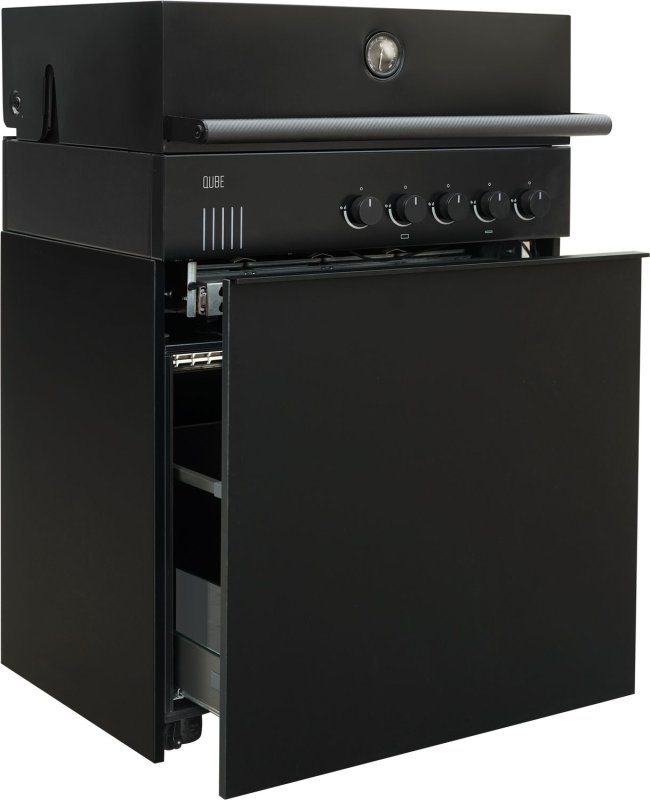 Outdoorchef QUBE X-415 RB Black - Grillfürst Edition - Midnight Black