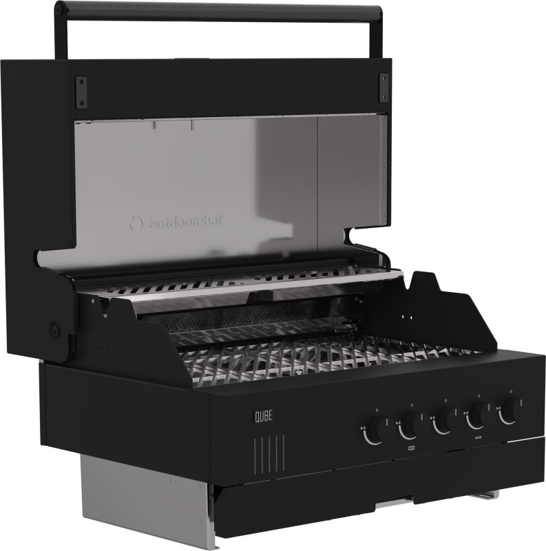 Outdoorchef QUBE X-415 RB Black - Grillfürst Edition - Soft Beige