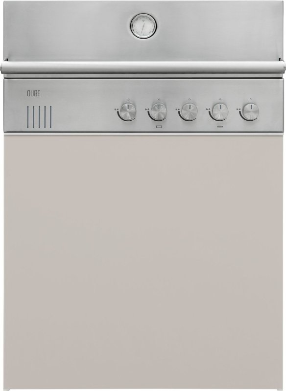 Outdoorchef QUBE X-415 RB S Edelstahl - Grillfürst Edition - Soft Beige