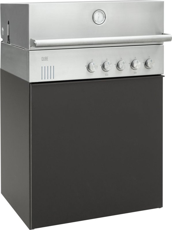 Outdoorchef QUBE X-415 RB S Edelstahl - Grillfürst Edition - Stone Taupe
