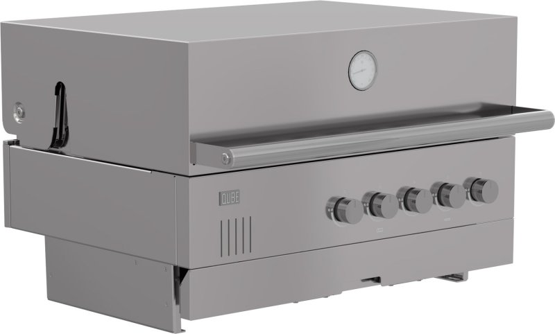 Outdoorchef QUBE X-415 RB S Edelstahl - Grillfürst Edition - Midnight Black